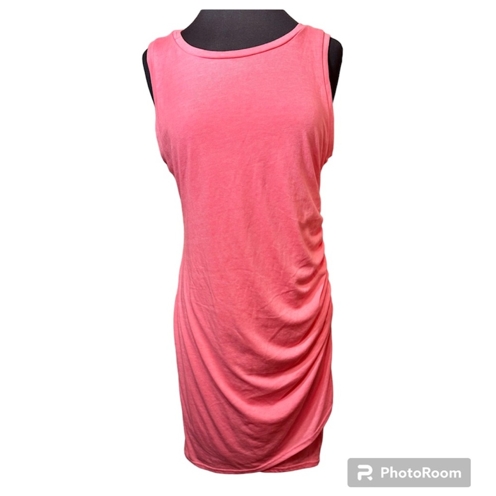 Nwt Leith pink ruched Sleeveless dress size XL